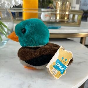 Dakine Plush Toy with Teal and Brown Accents
Vintage 1977 with tags